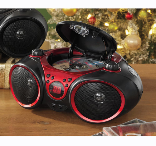 Jensen portable stereo with - stereo, cd
